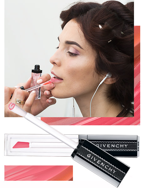 Сати Казанова и GIVENCHY Gloss Interdit Vinyl Блеск для губ