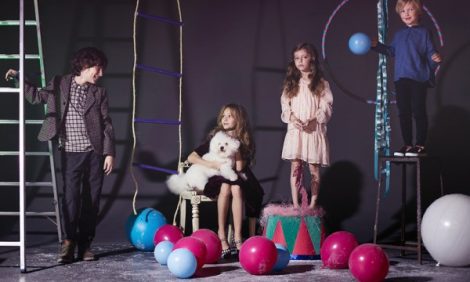 Posta Kids Club: на арене цирка — специальная новогодняя съемка Posta-Magazine