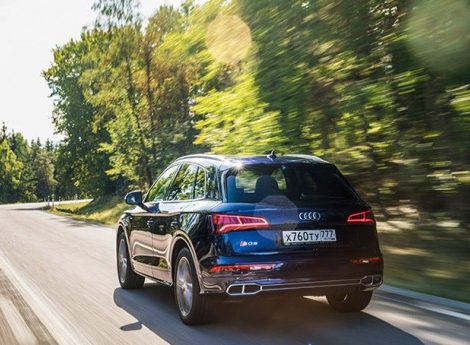 Авто с Яном Коомансом. За рулем двух Audi:  S5 Coupé и SQ5