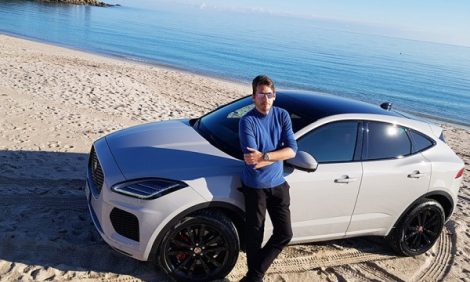 Авто с Яном Коомансом: тест-драйв нового Jaguar E-Pace на знаменитых дорогах Корсики