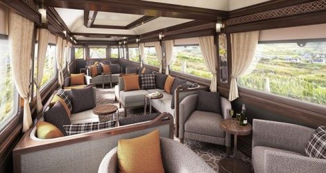 Travel News: интерьеры ирландского поезда Belmond Grand Hibernian