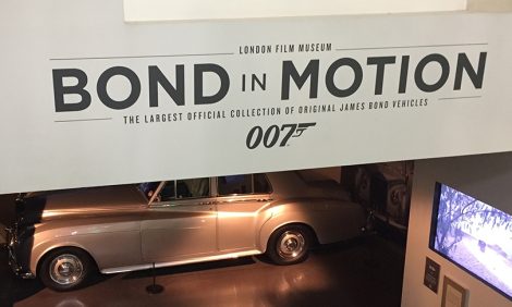 Bond in Motion: в Лондонском музее кино можно увидеть машины из нового фильма о суперагенте 007