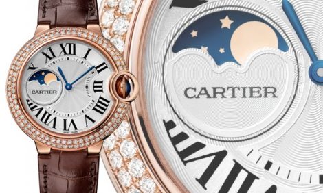 Часы & Караты: новинка Ballon Bleu с указателем фаз Луны из коллекции Cartier