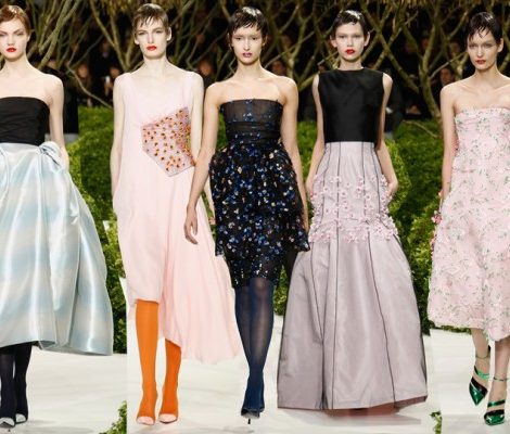 Haute Couture: цветочное шоу Christian Dior в Париже