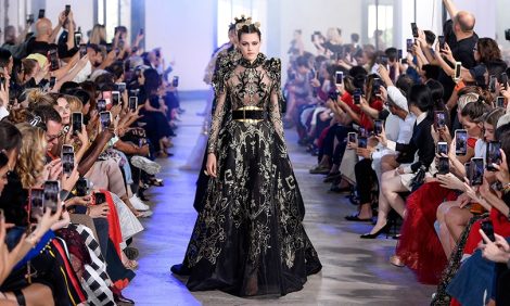 Азиатские мотивы в коллекции Elie Saab Couture