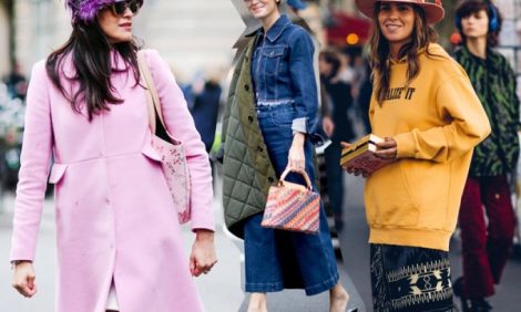 Береты, кепи, фуражки — самые актуальные головные уборы street style Недели моды