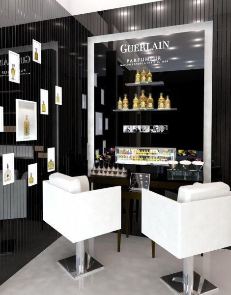 Адрес дня: Торжественное открытие нового корнера  Guerlain