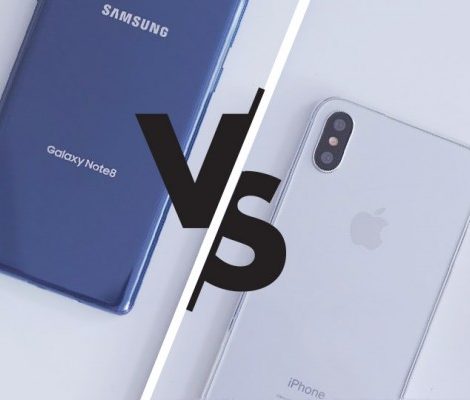 Выбираем гаджет:  Apple iPhone X или Samsung Galaxy Note 8?