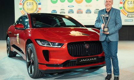 Женевский автосалон 2019: Jaguar I-Pace — победитель европейского конкурса «Автомобиль года»