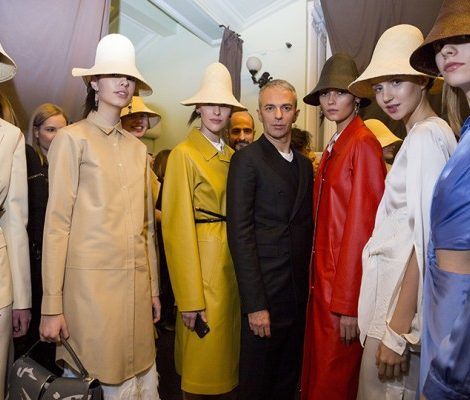 Коллекция: показ Jil Sander весна-лето 2016 в «Петровском пассаже»