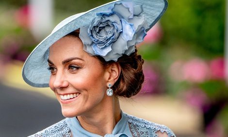 Фото дня: Кейт Миддлтон в платье Elie Saab на скачках Royal Ascot