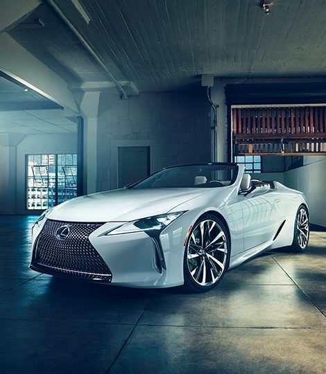 Женевский автосалон 2019: европейская премьера Lexus LC Convertible — концепта флагманского купе LC с откидным верхом