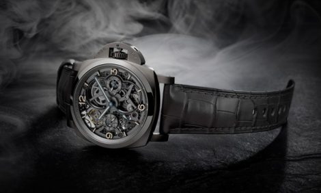 Механизмы. SIHH-2016: новинка Panerai — Luminor 1950 Tourbillon GMT Titanio