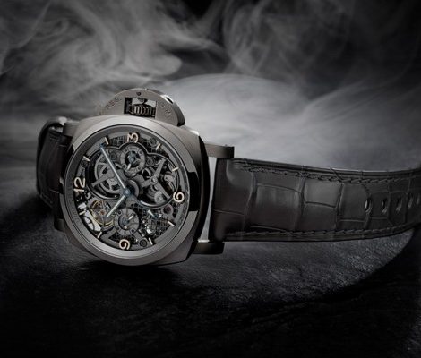 Механизмы. SIHH-2016: новинка Panerai — Luminor 1950 Tourbillon GMT Titanio