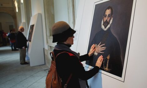 Art&More: картина для незрячих из Музея Прадо в «Манеже»