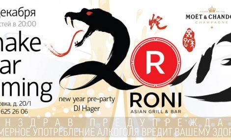 Идея дня: Pre-party Snake Year Coming