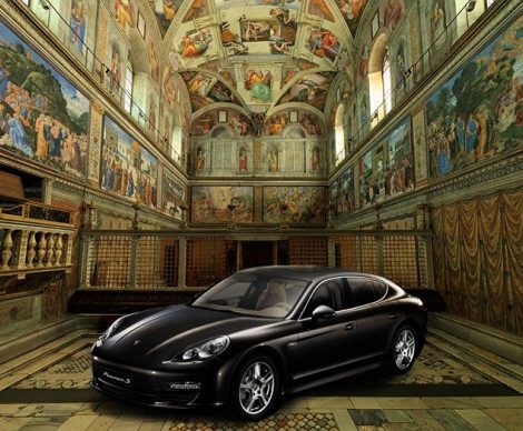 Arts&More: Porsche арендовал Сикстинскую капеллу