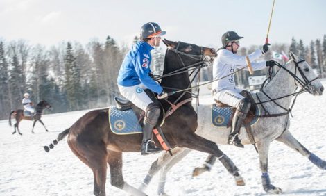 Sport & Lifestyle: первый российско-швейцарский чемпионат по поло на снегу в Целеево