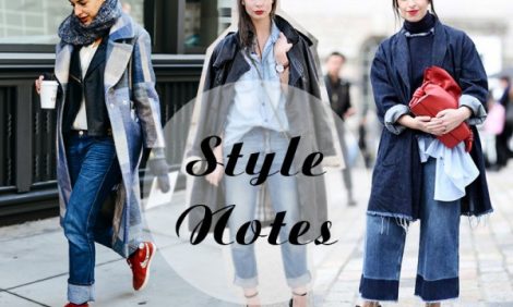 Style Notes: 5 способов носить деним этой осенью