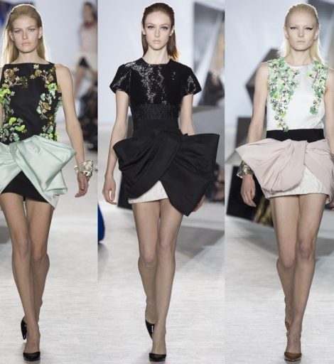 Style Notes: лучшее с парижского показа Giambattista Valli Haute Couture SS 2014