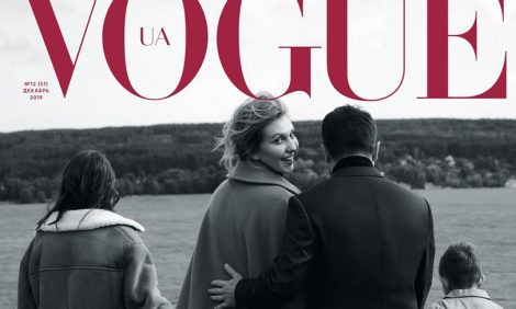 Первая леди Украины Елена Зеленская появилась на обложке Vogue UA