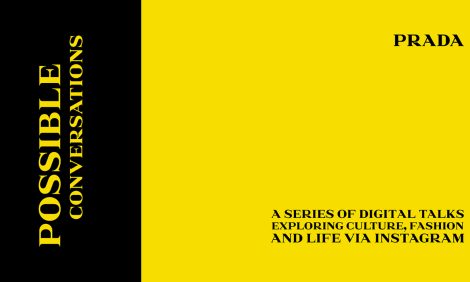 14 апреля серию Instagram-бесед, организованную Домом Prada, откроет дискуссия «Мода в кризисные времена»