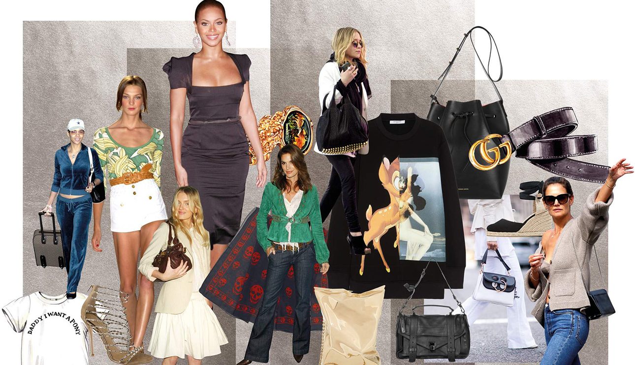 Велюровый костюм и платье Galaxy: главные бестселлеры Net-A-Porter за последние двадцать лет