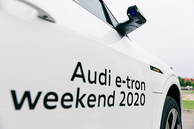 Audi e-tron weekend 2020: презентация нового полностью электрического SUV и турнир по гольфу