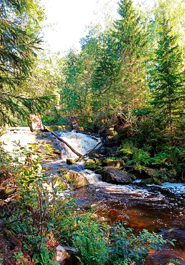 Водопады Карелии