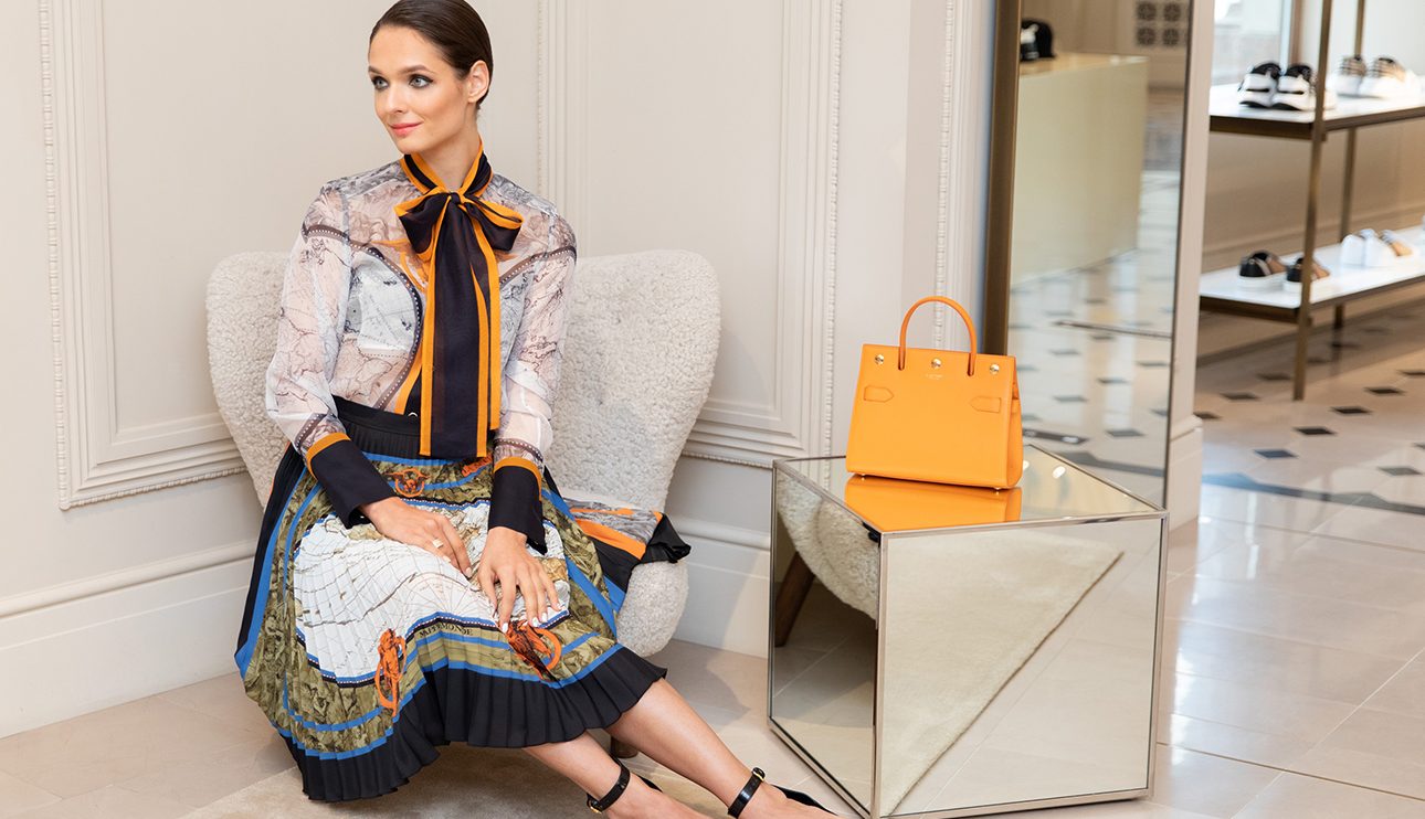 Юлия Прокип и Burberry