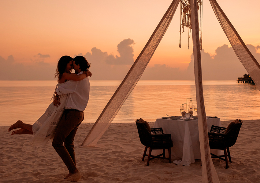 Valentine's in JOALI Maldives