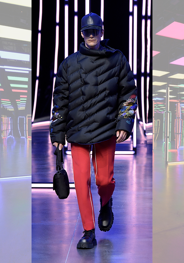 Men in Style: показ мужской коллекции Fendi осень-зима 2021