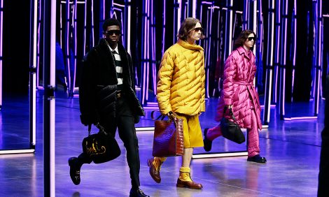 Men in Style: показ мужской коллекции Fendi осень-зима 2021