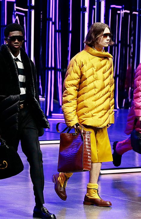 Men in Style: показ мужской коллекции Fendi осень-зима 2021