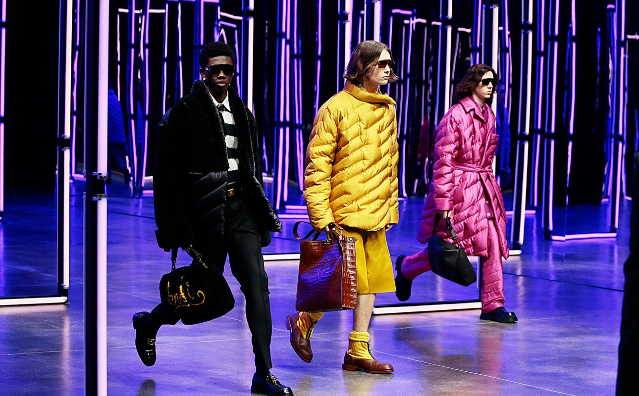 Men in Style: показ мужской коллекции Fendi осень-зима 2021