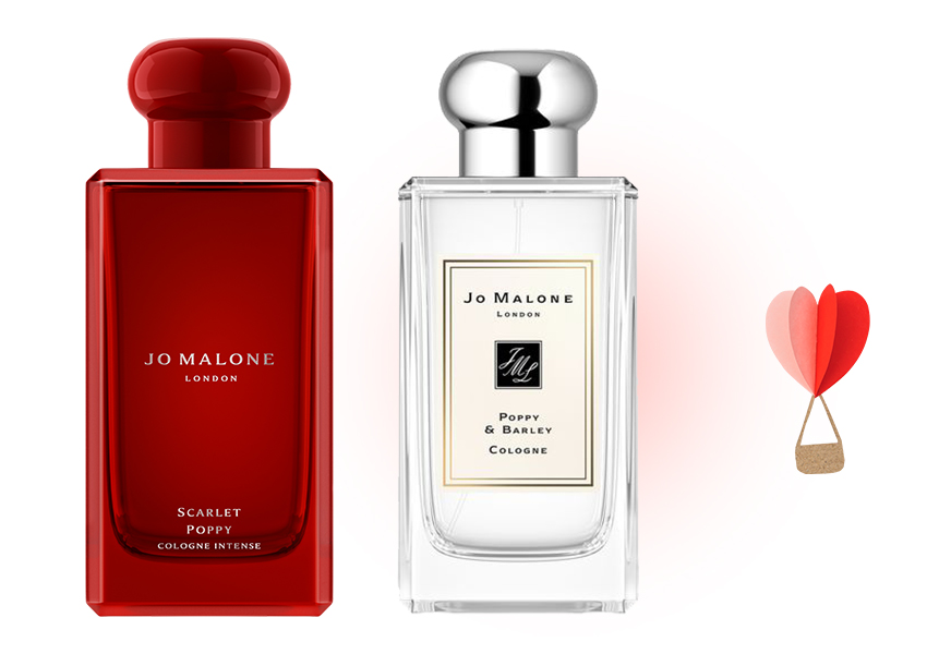 Jo Malone London Scarlet Poppy и Poppy & Barley