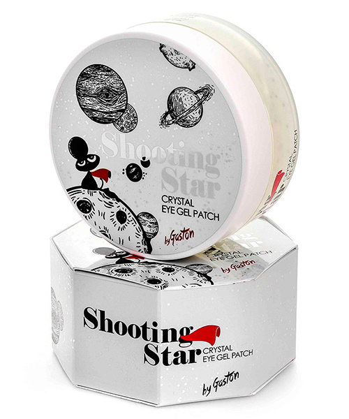 Увлажняющие сияющие патчи для глаз Shooting Star Crystal Eye Gel Patch, Gaston