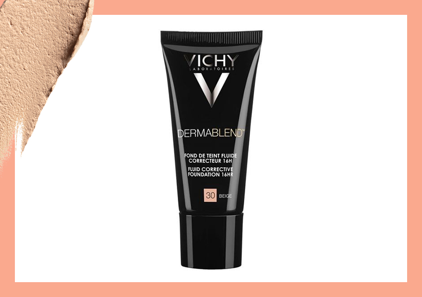 Корректирующий тональный флюид Dermablend, Vichy