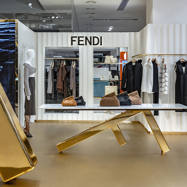 Открытие поп-ап Fendi и презентация коллекции прет-а-порте Кима Джонса осень-зима 2021