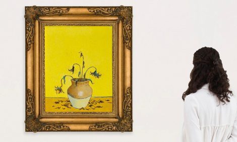 &laquo;Подсолнухи с&nbsp;заправки&raquo;: на&nbsp;торгах Christie&rsquo;s &laquo;Искусство ХХI&nbsp;века&raquo; будет выставлена картина Бэнкси из&nbsp;коллекции сэра Пола Смита