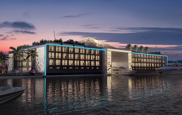 Kempinski Floating Palace, Дубай