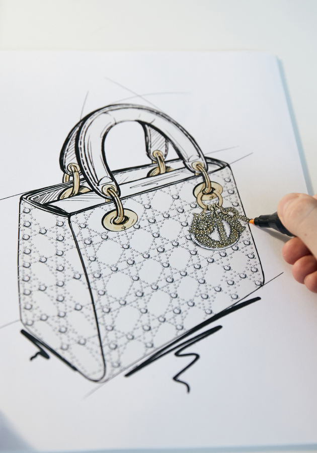 Shoes & Bags: культовая сумка Lady Dior Pearl Cannage с жемчужным «плетением»