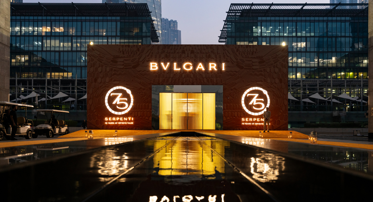 Открытие выставки Bulgari Serpenti «75 лет бесконечных историй» в Дубае