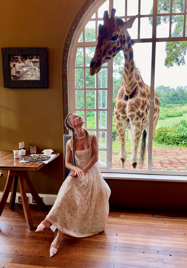 Отель Giraffe Manor