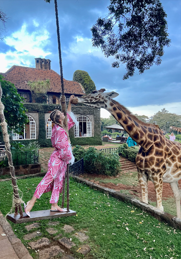 Отель Giraffe Manor