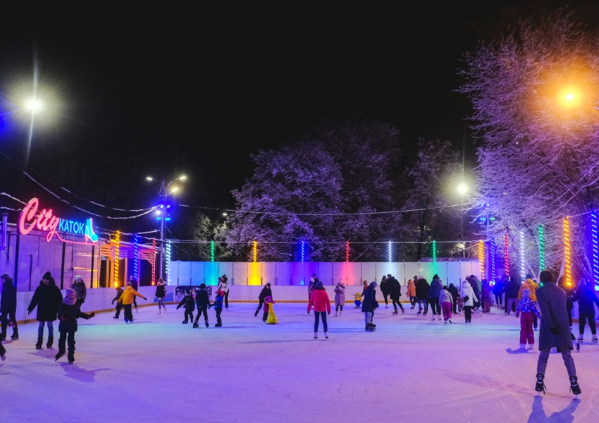 «City-каток» в парке «Красная Пресня»