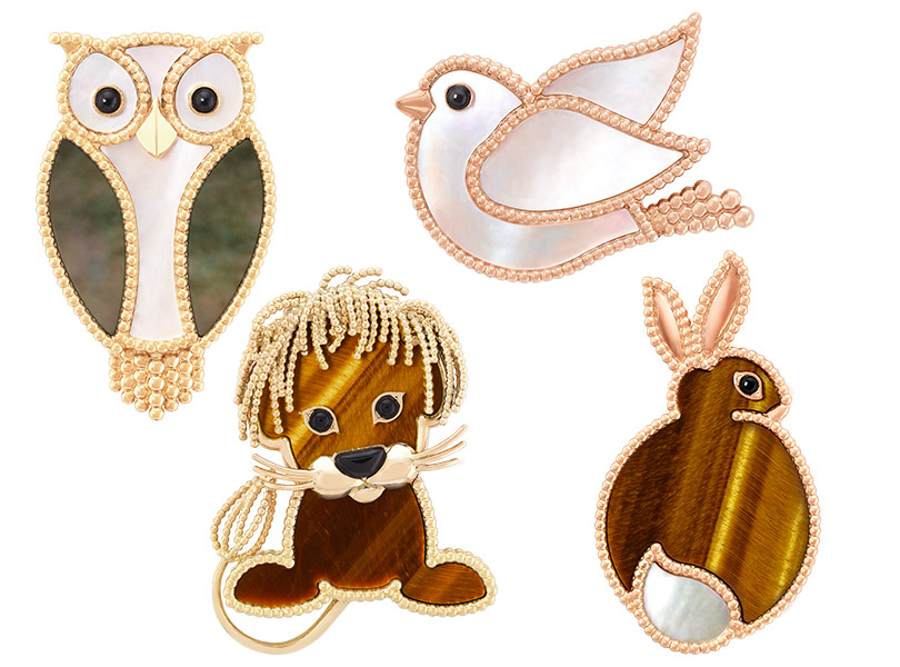 Van Cleef & Arpels, коллекция Lucky Animals