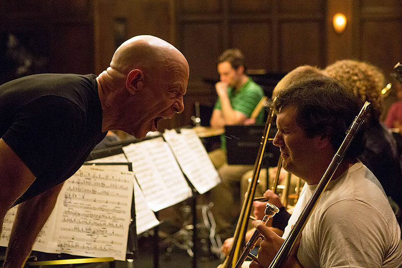 «Одержимость» (Whiplash), 2014
Режиссер — Дэмьен Шазелл. В ролях: Майлз Теллер, Дж. К. Симмонс. Саундтрек — Джастин Гурвиц