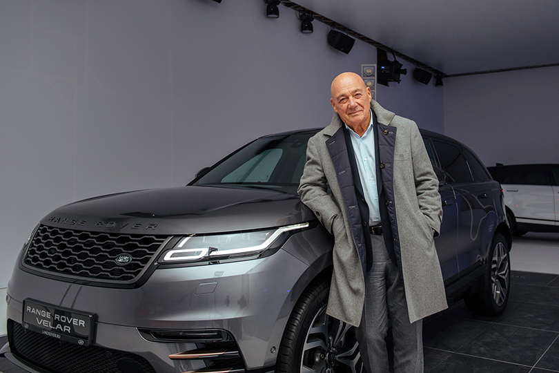 Российская премьера Range Rover Velar в Музее Москвы: Владимир Познер