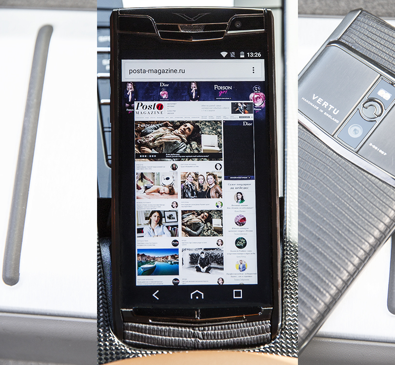 Механизмы с Яном Коомансом: Vertu The New Signature Touch, или Роскошь в деталях